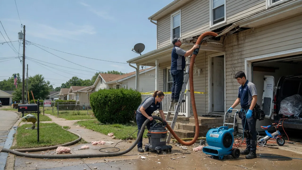 Water Damage Restoration in Bristol, IL near me